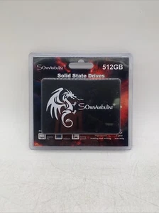 SSD 512GB Internal Sata3 Solid State Drive 2.5" for PC & Laptop 550mbs Read - Picture 1 of 4