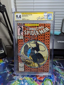 Amazing Spider-Man issue #300 signed by Stan Lee CGC 9.4 - Picture 1 of 1