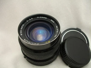 SOLIGOR MC 24mm f/ 2.5 lens, Wide Angle , CANON FD mount SN3781134 - Picture 1 of 11
