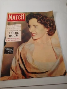 June 1950 Paris match Magazine Elizabeth Taylor - Bild 1 von 10