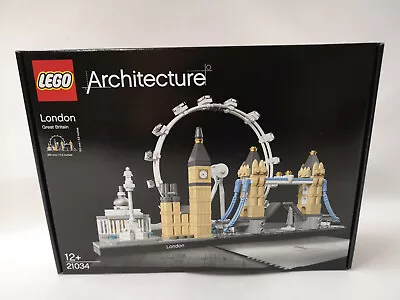 LEGO Architecture 21034 -Londres- big ben-tower bridge- neuf et scellée - Photo 1/4