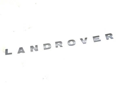 Nuovo Originale Grigio Land Rover Cofano Distintivo Per Discovery 3 4 2005-2016 - Immagine 1 di 4