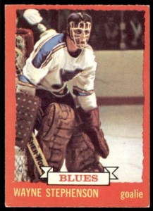 1973-74 O-Pee-Chee Light Backs OPC Wayne Stephenson #31