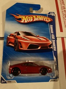 Hot Wheels 2010 serie All Stars rojo Ferrari 430 Scuderia exclusivo de Walmart difícil de encontrar - Imagen 1 de 10