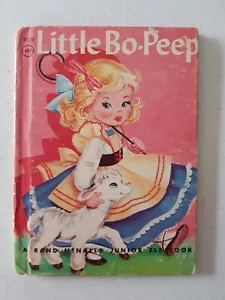 Rand McNally Junior Elf Book - Little Bo-Peep 1966 HC Helen Wing - Picture 1 of 4