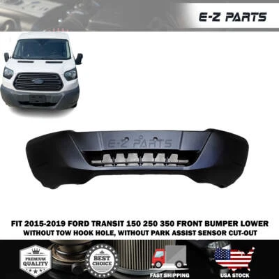 Fit 2015 To 2019 Ford Transit 150 250 350 Front Bumper Lower Foto 1 de 4