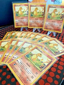 ┥CHARMANDER - Juego Base - 46/102 - Pokémon Original 1999 Casi Nuevo - Imagen 1 de 2