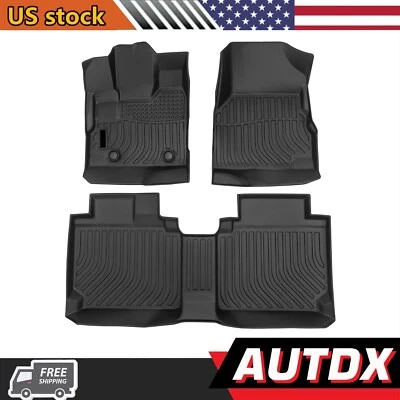 Floor Mats 2 Row Liner for 2012-2017 Chevy Equinox/GMC Terrain TPE All Weather Foto 1 de 4