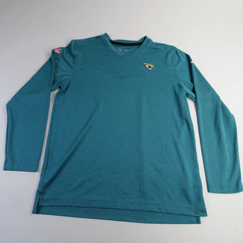 Jacksonville Jaguars Nike NFL On Field Apparel Dri-Fit Long Sleeve Shirt Men's Cover