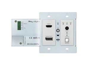 Key Digital KD-X2x1WDTx 2x1 4K/18G 40m HDBT PoH Wall Plate Switcher (Tx Only) - Picture 1 of 1