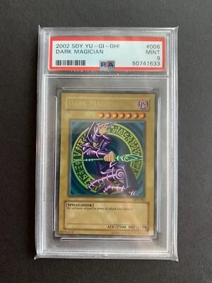 Yugioh Dark Magician SDY-006 PSA 9 - Image 1 of 2