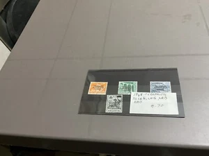 Szwajcaria używane nadruki znaczków, LH6, LH15, LH13 i LH 17 około 1948 - Zdjęcie 1 z 1