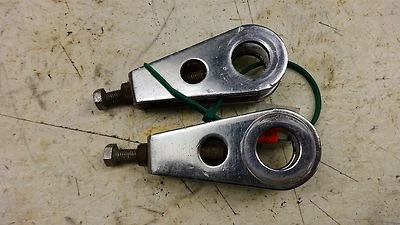 Honda SL350 CB CL SL 350 H1271' 1970 juego de ajustadores de rueda trasera par Foto 1 de 4