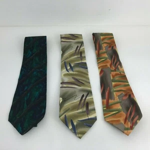Lot of 3 J.Garcia Silk Ties -Lot 2 Excellent preowned condition - Picture 1 of 10