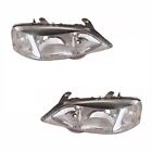 Pour Opel Astra G Mk4 Hayon 1998-05 Phare Chrome Paire Os Gauche