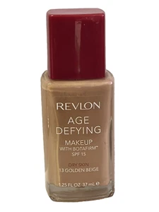 Revlon Age Defying Makeup w/ Botafirm SPF 15 - 13 Golden Beige - DRY SKIN - Picture 1 of 2