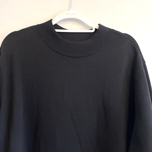 Neu mit Etikett Gap Sweatshirt-Kleid mit Taschen, echtes Schwarz Größe XXL - Bild 1 von 16