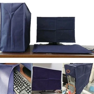 3 Stück Blau Desktop Computer Staubschutzhülle Computer Schutzhülle Computer - Bild 1 von 17