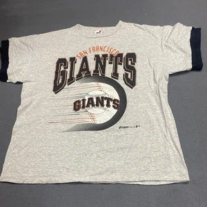 Vintage San Francisco Giants T-Shirt Herren Large grau 1993 MLB Baseball USA - Bild 1 von 12