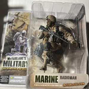 Figura McFarlane Toys Military Marine Radioman 2005 nueva en caja envío gratuito - Imagen 1 de 5