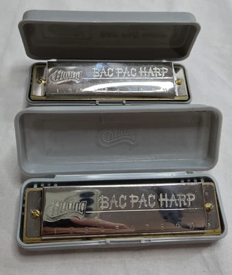 HARMONICA Huang BAC PAC ARPA Lote de 2 LLAVES DE E & G ENVÍO GRATUITO Foto 1 de 4