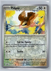 League & Championship Cards #016/165 Pidgey Reverse HOLO - Picture 1 of 2