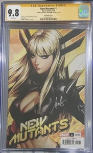 New Mutants #1 Lau Variant CGC SS 9.8 Signed By Artgerm - Picture 1 of 1