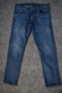 Polo Ralph Lauren Jeans Herren 34x31 Blau Denim Hampton Relaxed Straight - Bild 1 von 14