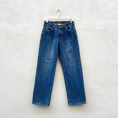 Pantalones de mezclilla vintage Y2K Nautica para mujer calce ajustado mamá 29" W Foto 1 de 4