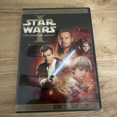Star Wars I The Phantom Menace (DVD, 1999, 2 Disc) NEW Authentic US Release - Image 1 of 4