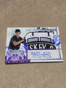 2024 FOGLIA TRINITÀ NOAH SCHULTZ TOPPA LOGO AUTO 5/10 autografo  - Foto 1 di 2