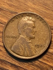 1926 Lincoln Wheat Cent Woody Improper Alloy Mix Error Unique Eye Appeal Coin - Picture 1 of 4