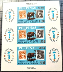 Filipinas. Scott's C110. MNH. Hoja de recuerdo Inperf de 3.. tienda de sellos de sal. - Imagen 1 de 1