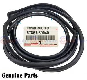 Genuine Toyota LandCruiser PZJ75 HZJ75 HJ75 Ute Front Right RH Door Rubber Seal - Picture 1 of 1