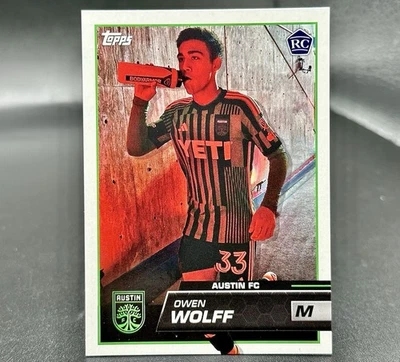 2023 Topps MLS - Owen Wolff #33 Image Variation RC - Image 1 of 2