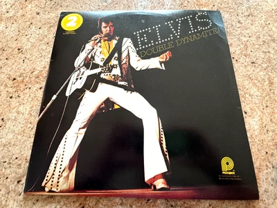 ELVIS PRESLEY - DOUBLE DYNAMITE / PICKWICK RECORDS 2X LP / VG+ VINYL / DL2-5001 - Image 1 of 4