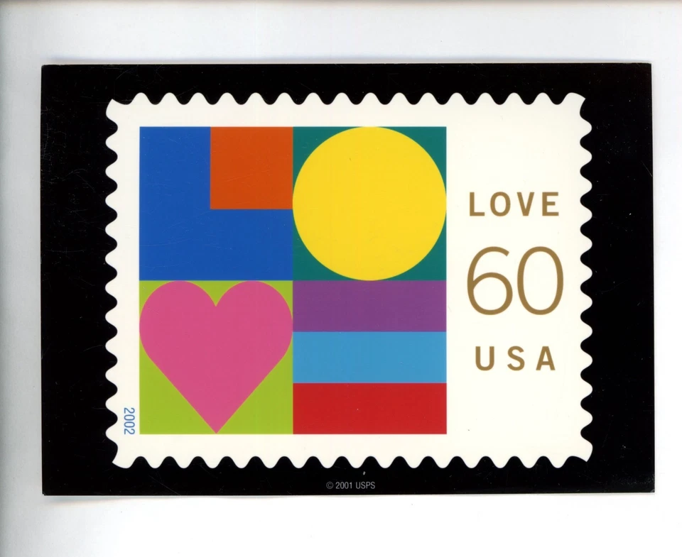 US Stamp FDC COLOR Publicity Photo Essay #3658 60c LOVE 2002 - Image 1 of 1