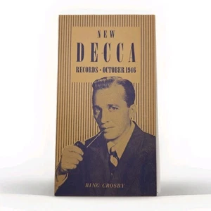 Oktober 1946 DECCA RECORDS SUPPLEMENT WERBUNG Bing Crosby - Bild 1 von 10