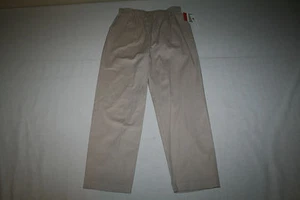 KOSTENLOSER VERSAND Croft & Barrow Damengröße 8 kurze khaki elastische Taille Hose NEU - Bild 1 von 9