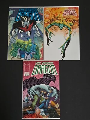 Savage Dragon # 24, 29, 32 VF Image Comic Lot 1995 / 1996 - Image 1 of 4