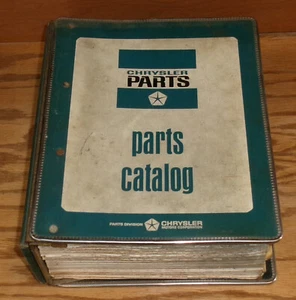 Original 1966 Plymouth Dodge Chrysler Mopar Car Parts Illustrations Catalog - Picture 1 of 3