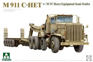 TAKOM 5024 1/72 M911 C-HET w/M747 Heavy Equipment Semi-Trailer - Picture 1 of 3