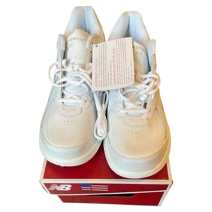 New Balance 577 Mens MW577WT White Walking Shoes Sneakers New NIB Size 10.5 - Picture 1 of 8