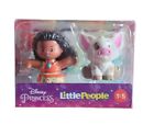 Fisher-Price Little People MOANA & PUA Pig - Disney Princess Figure Set NEW 