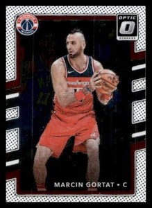 2017 Donruss Optic #149 Marcin Gortat Washington Wizards Basketball card