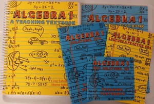 Lehrbücher Algebra 1 5er Set (CDS, Lehrbuch, Antwortschlüssel, mehr) - Bild 1 von 1