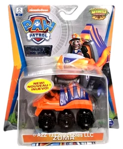 Nickelodeon Paw Patrol ZUMA Dino Rescue True Metal Vehicle Car Orange NEW - Picture 1 of 1