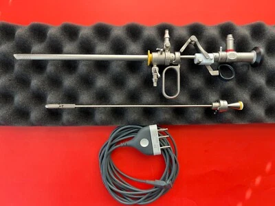 Juego de Resectoscopio Karl Storz Bi-Polar 27040 EB 26Fr 4mm Telescopio 30° Autoclave Foto 1 de 4