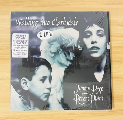 Jimmy Page, Robert Plant / Walking Into Clarksdale 1998 US ORIGINAL 2LP Atlantic Foto 1 de 4