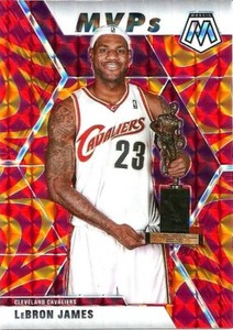 2019 - 20 PANINI MOSAIC LEBRON JAMES MVP PRIZM REFRACTOR INSERT  #298